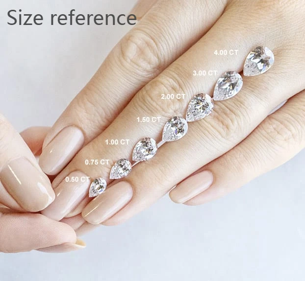 Three Stone Lab Diamond Gold Ring